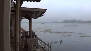 preview picture of video 'Fishing At Nageen Lake, Srinagar, Kashmir, India HD Video'