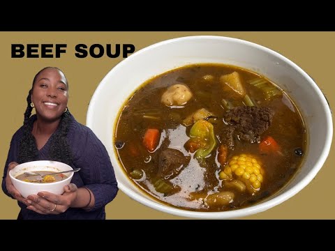 LETS MAKE BEEF SOUP | GRENADIAN FOOD | ARTBUTFOOD