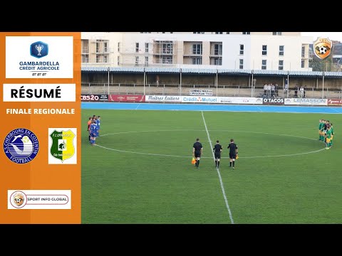 RÉSUMÉ GAMBARDELLA  - FINALE REGIONALE : AS CHERBOURG  -  FC OFFRANVILLAIS (1-2)