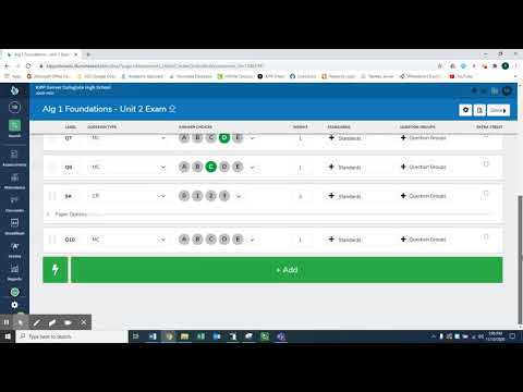Creating Assessments With Illuminate