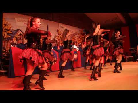 Showtanzgruppe Finesse bei der Prunksitzung Fidelitas 2018 Teil 2