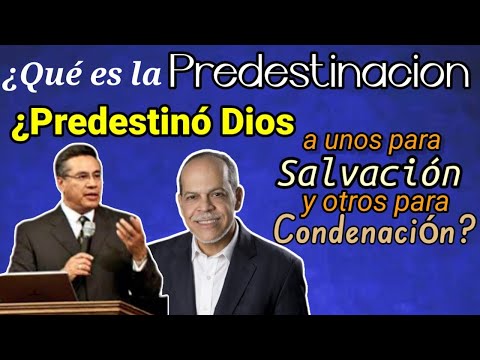 ¿Qué es la predestinación?¿predestinó Dios a unos para salvación y otros para condenación?