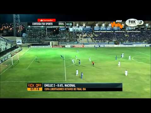 Emelec 2 Nacional 0