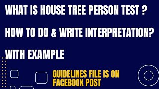 House Tree Person Test
