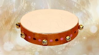 Fabriquer un tambourin avec une boîte à fromage