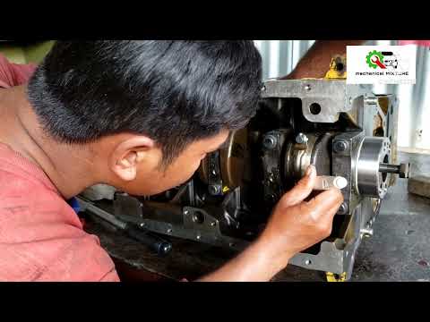 4D95L komatsu Engine assembly_ part-1
