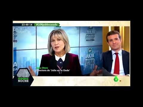 Julia Otero hizo una pregunta que no se atrevieron a hacer "periodistas" de la Sexta .. Ojo a la suc