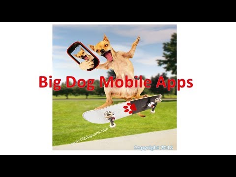 Big Dog Mobile Apps video.