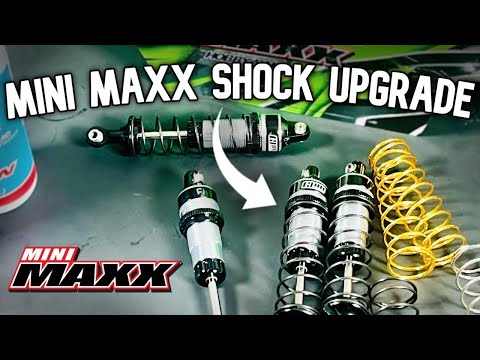 ➡️DO THIS TRAXXAS MINI MAXX SHOCK UPGRADE GPM ALL NEW 7075