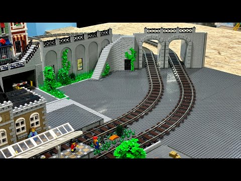 This will backfire: Curved Double Train Tunnel... LEGO City Update