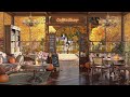 Calm Autumn Guitar Music |Happy Morning in Coffee Shop Ambience with Soothing Guitar Music for Relax