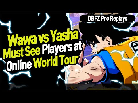 【DBFZ】 Wawa vs Yasha, Must-see players at the National Championship  【DBFZ Pro Replays】