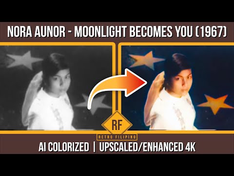 Nora Aunor Moonlight Becomes You (1967) Old Movie AI Colorized | Enhanced 4K Retro Filipino