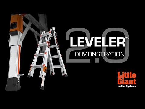 Leveler 2.0 | Demo | 300 lbs Type IA Rated | Little Giant Ladder Systems