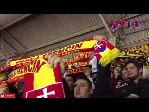 NÁSTUP + HYMNA / DUKLA TRENČÍN - HC KOŠICE / 1 : 2 sn / 01.12.2019