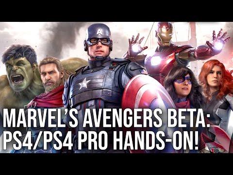 Marvel's Avengers PS4/PS4 Pro Beta First Look: Visually Spectacular But What About Performance?