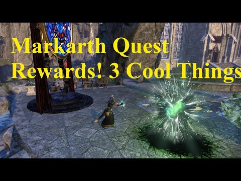 ESO FREE Markarth Main Quest Rewards! Three Awesome Items!