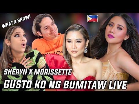 Speechless 😳| Waleska & Efra react to Sheryn Regis & Morissette SINGING Gusto Ko Nang Bumitaw LIVE!