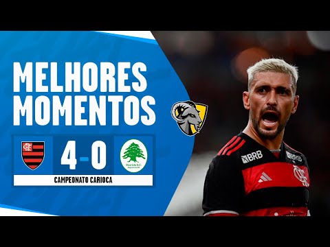 Gols e lances de Flamengo x Boavista