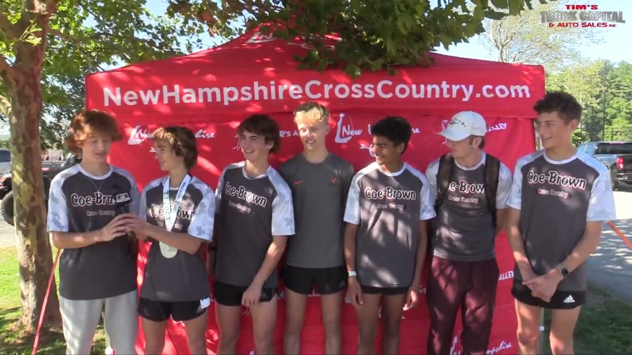 Large School Boys Top NH Team Coe Brown