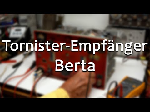 Tornister-Empfänger Berta - der Funkempfänger des Militärs || Meister Jambo
