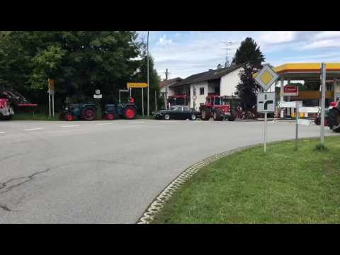 Auszug mit den Schlüter und Oldtimerfreunden Malgersdorf