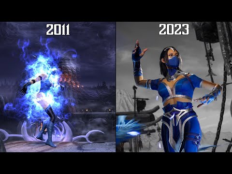 Kitana Fatal Blow (X-Ray) Evolution - Mortal Kombat 9-12 (2011-2023) 4K