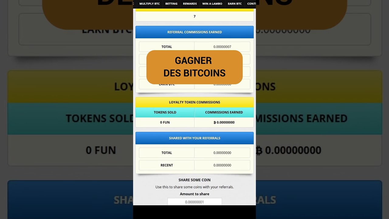 1000% de bonus sur du bitcoin !! #investissement #bonus  #bitcoin #stacking