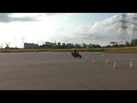 Gymkhana GP 2021 Stage 3 Konstantin Vlasov Yamaha FZ6 Heat 3 01 00 77