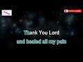 Thank you Lord - Karaoke