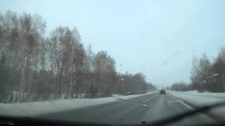 preview picture of video 'Калибровка съёмок Челябинского болида возле поворота на Малково на трассе М5'