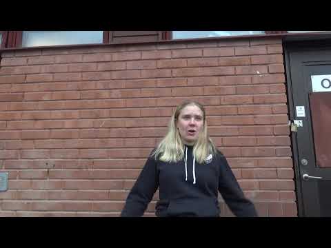 Intervju med målvakten Sofia Hjern efter segermatchen mot Enskede