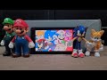 Mario Reacts To Super Mario Vs Sonic The Hedgehog All Episodes Multiverse Wars