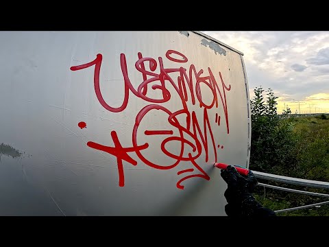 Graffiti test with Wekman MTN Street Dabber 10mm
