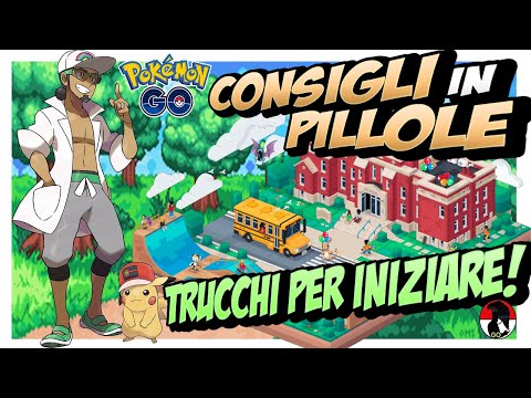 CONSIGLI IN PILLOLE 1! TRUCCHI PER INIZIARE! Pokemon GO ita!