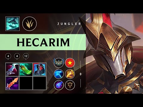 Hecarim Jungle vs Evelynn - VN Challenger Patch 25.22