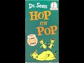 Dr Seuss Beginner Book Video Hop On Pop Plus 2 More Seuss Stories VHS