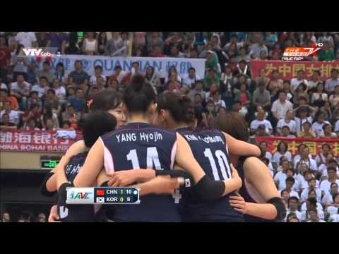 [HD]FINAL CHAMPIONSHIP:CHINA VS SOUTH KOREA:ASIAN WOMEN VOLLEYBALL CHAMPIONSHIP 2015