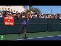 Roger Federer Serve Warm-Up Analysis | Slow Motion | Practice vs. Match