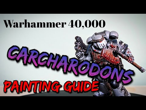 How to Paint: Carcharodons Space Marine