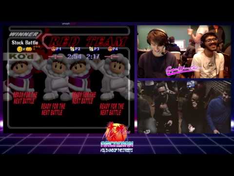 NC Arcadian III Doubles LF - Sneak & Nomis (Fox) vs Dembo & Sharkz (Ice Climbers)