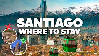 WHERE TO STAY IN SANTIAGO! Best Areas and Budget Hotels!