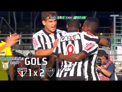 Gols - São Paulo 1 x 2 Atlético-MG - Brasileirão 2017 - Globo HD