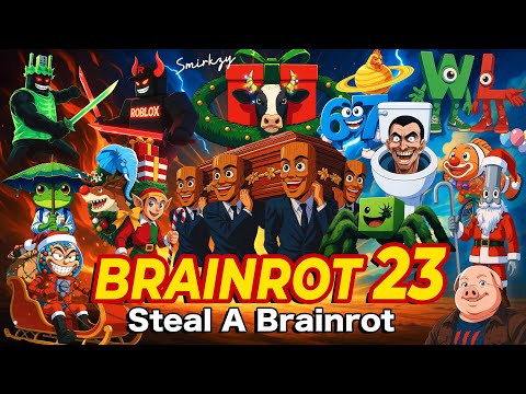 Smirkzy - Brainrot Anime Opening Song Pt. 23 (Official MV) feat. NEWEST Steal a Brainrot Characters