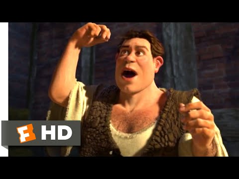 Shrek 2 (2004) - Human Shrek Scene (5/10) | Movieclips