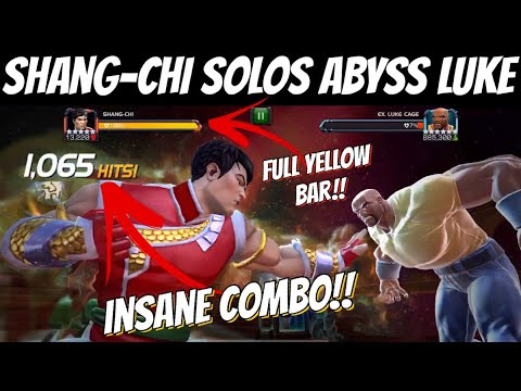 5 Star Shang-Chi FLAWLESSLY Solos Abyss LUKE CAGE - Hardest Fight In MCOC!