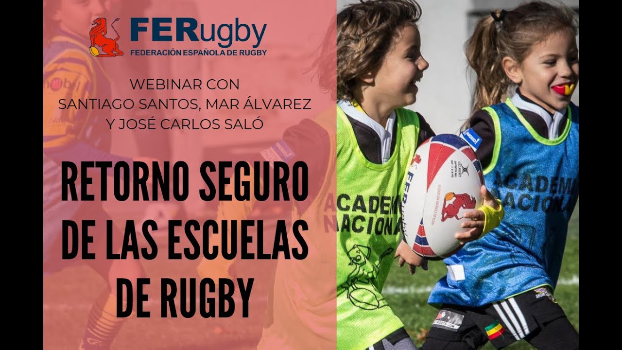 Conferencia Retorno Seguro de las Escuelas de Rugby. Video Completo