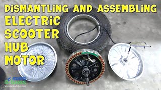 Electric Scooter Hub Motor Dismantling and Assembling