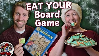 Making an EDIBLE BOARD GAME | Carcassonne Edition
