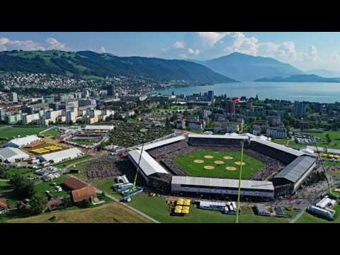 Infra Com Swiss- IPTV Infotainment-System und Screens ESAF 2019, Zug